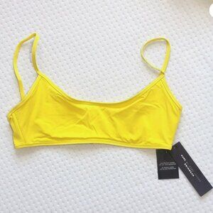 Marc Jacobs Swimwear Women's NEW NWT Designer Bikini *TOP ONLY* Yellow